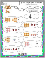 Basit Toplama Çıkarma İşlemi